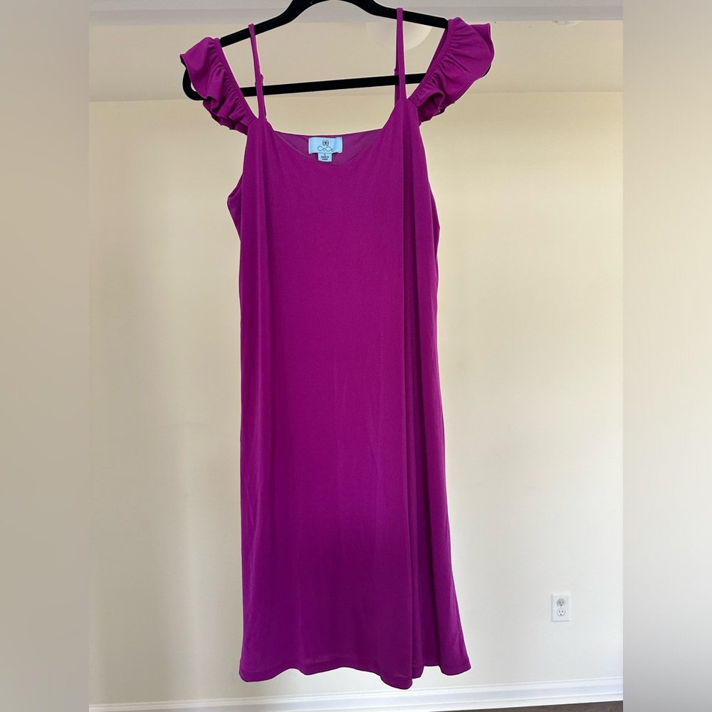 NWT - CeCe - Bohemian Bazaar Magenta Dress - Size Small